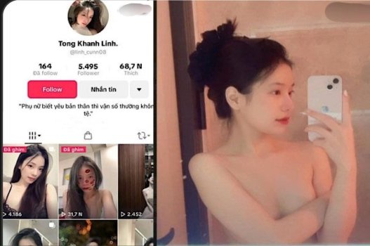 Clip Tống Khánh Linh nhún trai phê tận óc